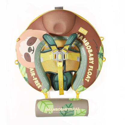 Everything included: Sloth float, UPF 50+ canopy, weighted tail and harness