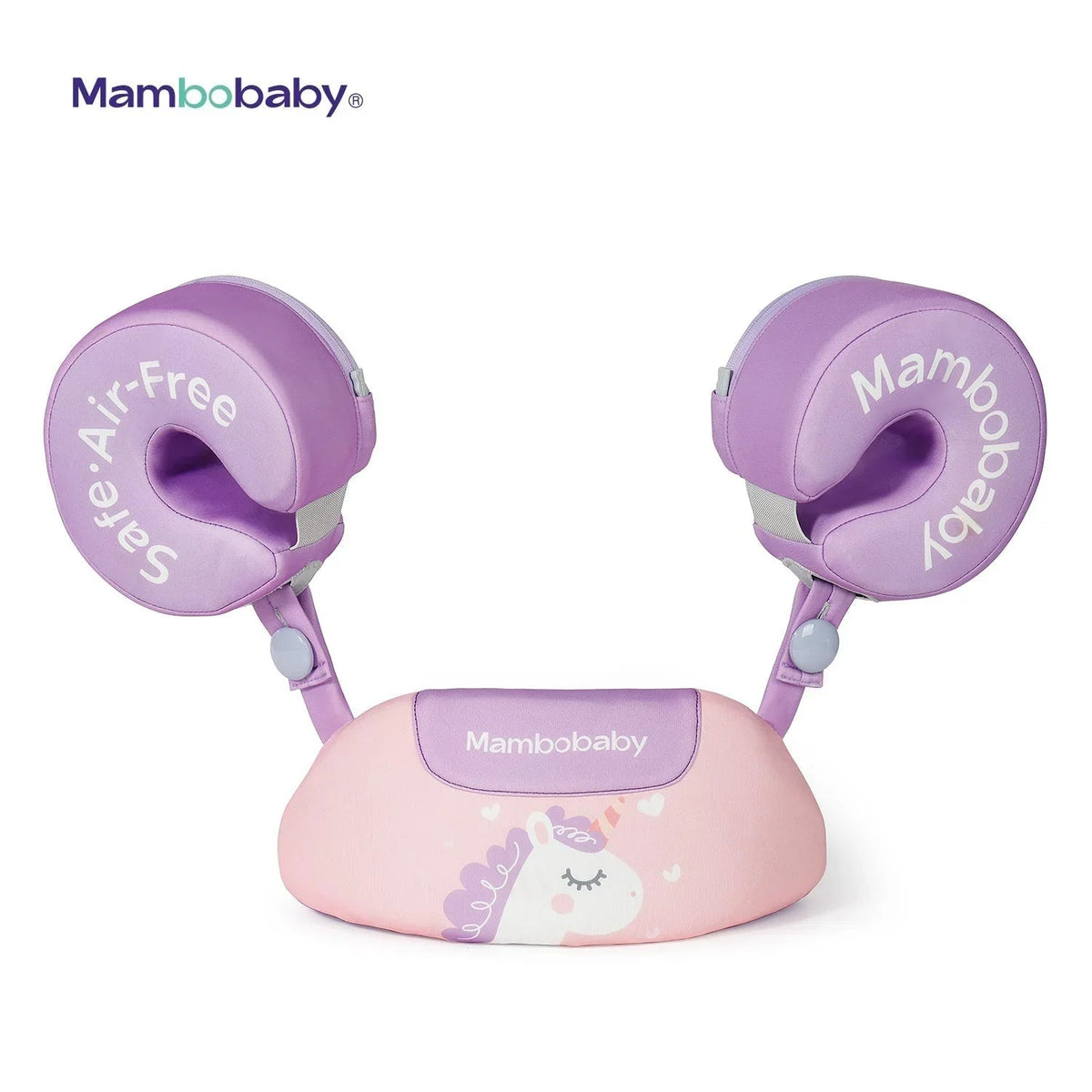 Mambobaby Armband Float Vest in Pink Unicorn, for children 3–8 years