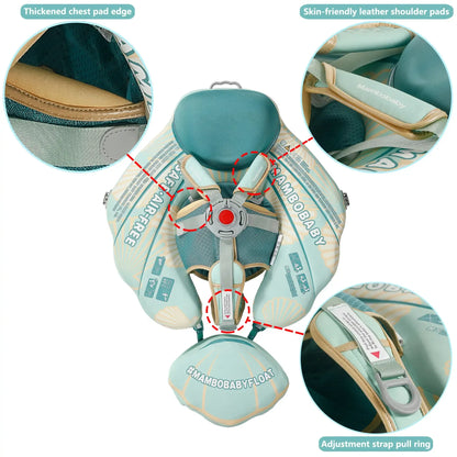Soft waterproof material and a sturdy safety buckle